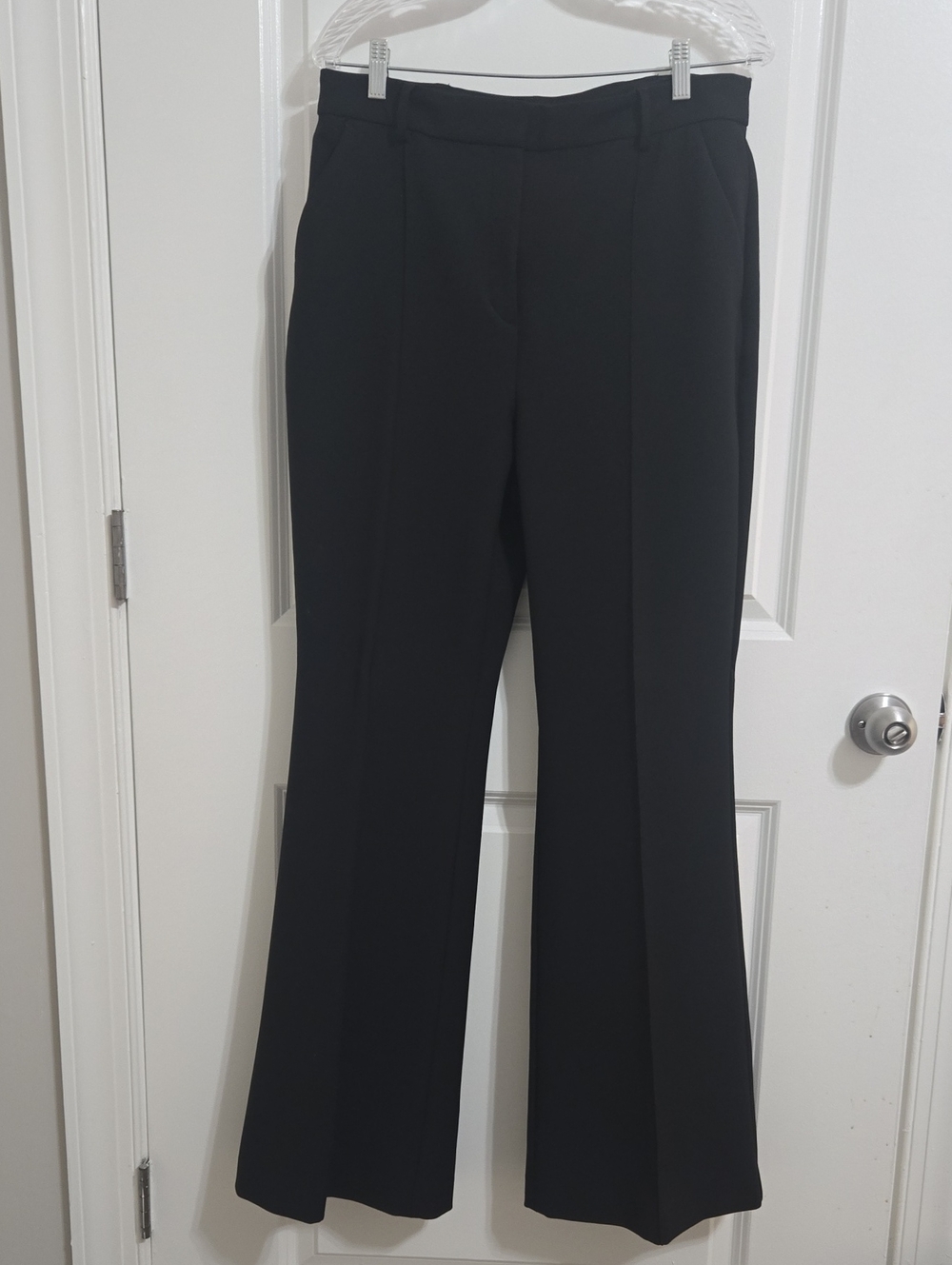 Express Black Flare Bootcut Dress Pants Work Trousers Size 12R
